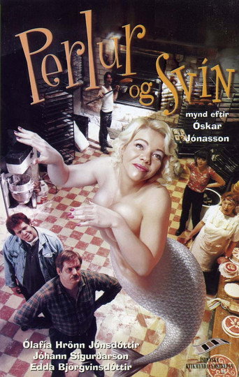 Póster de Perlur og svín