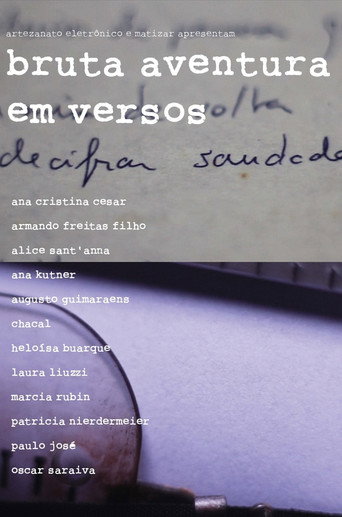 Póster de Bruta Aventura em Versos