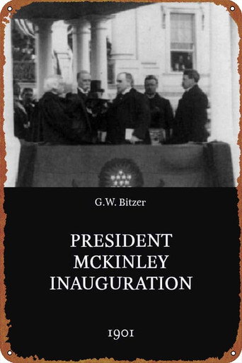 Póster de President McKinley Inauguration Footage