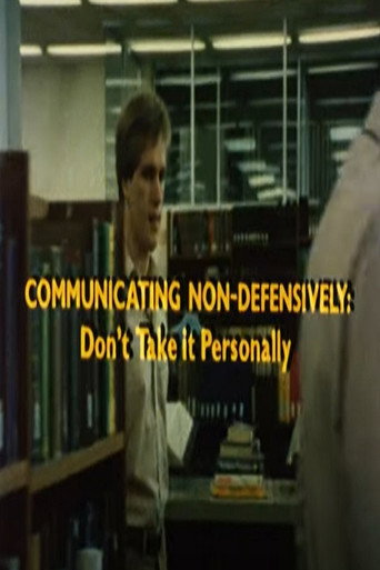 Póster de Communicating Non-Defensively