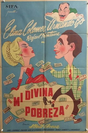 Póster de Mi divina pobreza