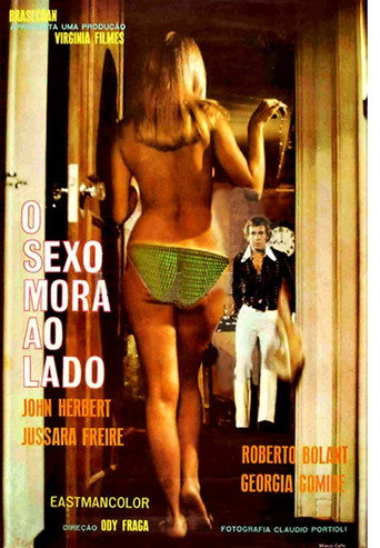Póster de O Sexo Mora ao Lado