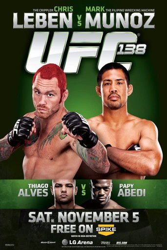 Póster de UFC 138: Leben vs. Muñoz