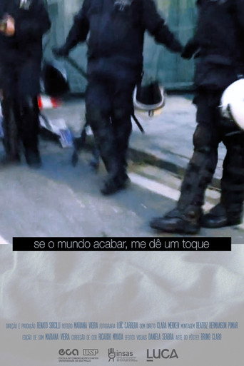Póster de Se o Mundo Acabar, Me Dê Um Toque