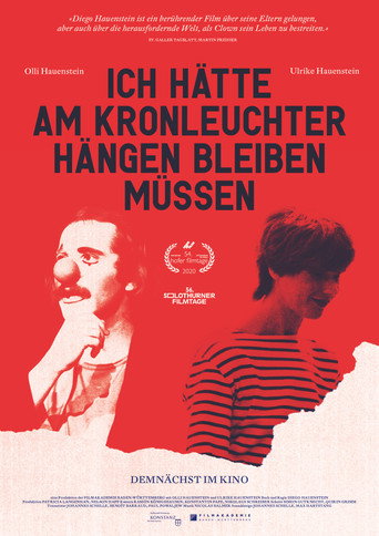 Póster de Ich hätte am Kronleuchter hängen bleiben müssen