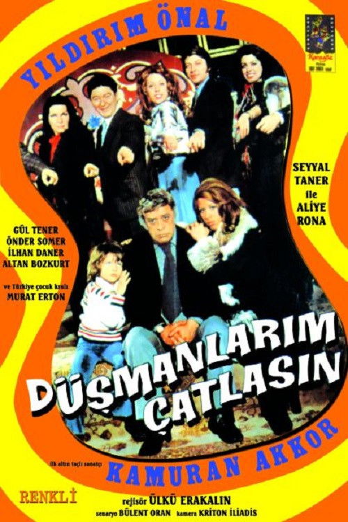 Póster de Düşmanlarım Çatlasın