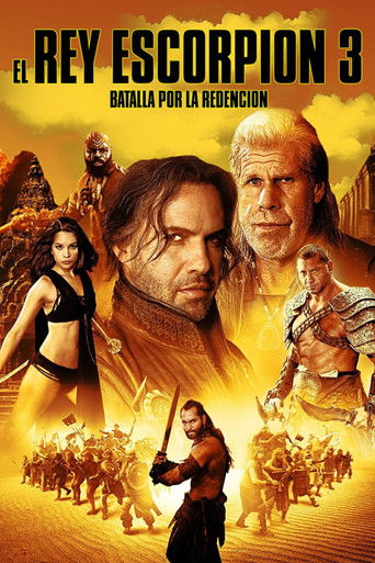 Póster de El Rey Escorpión 3: Batalla por la redención
