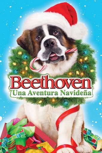 Póster de Beethoven: Una aventura navideña