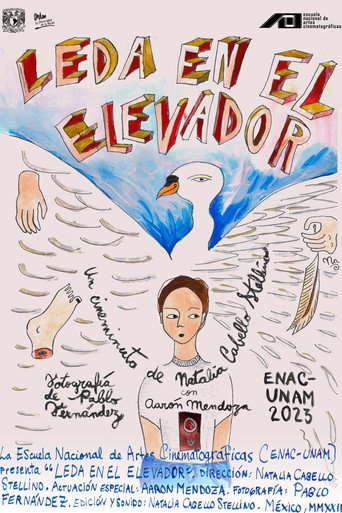 Póster de Leda en el Elevador