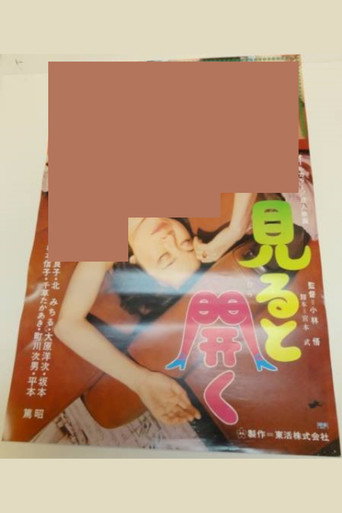 Póster de 見ると開く