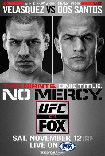 Póster de UFC on Fox 1: Velasquez vs. Dos Santos
