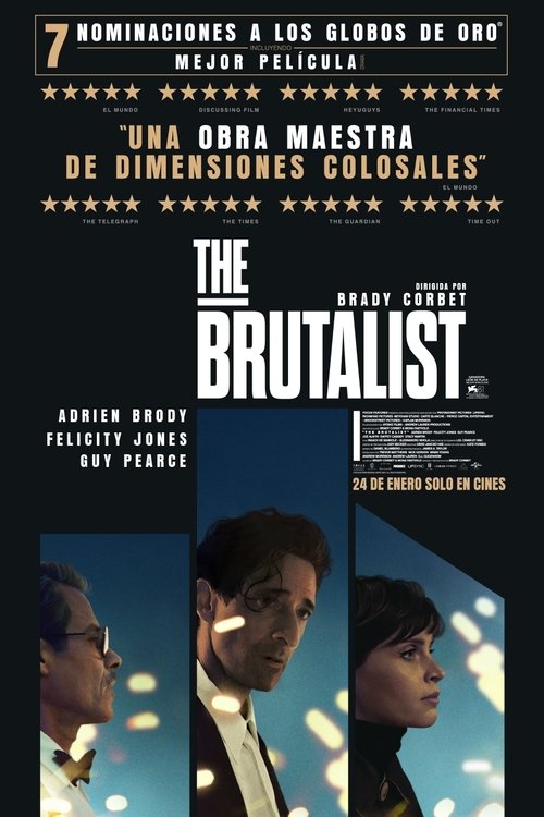 Póster de El brutalista