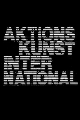 Póster de Aktionskunst International. Dokumente zum Internationalen Aktionismus