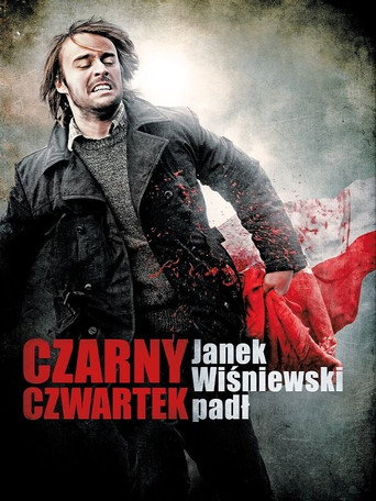 Póster de Czarny Czwartek. Janek Wiśniewski padł