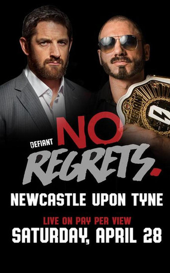 Póster de Defiant Wrestling: No Regrets 2018