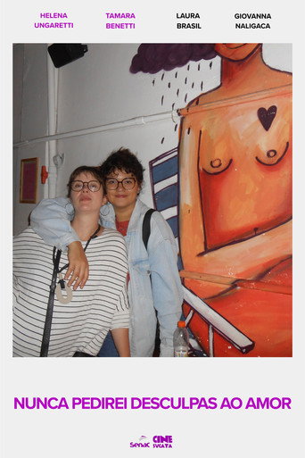Póster de Nunca Pedirei Desculpas ao Amor