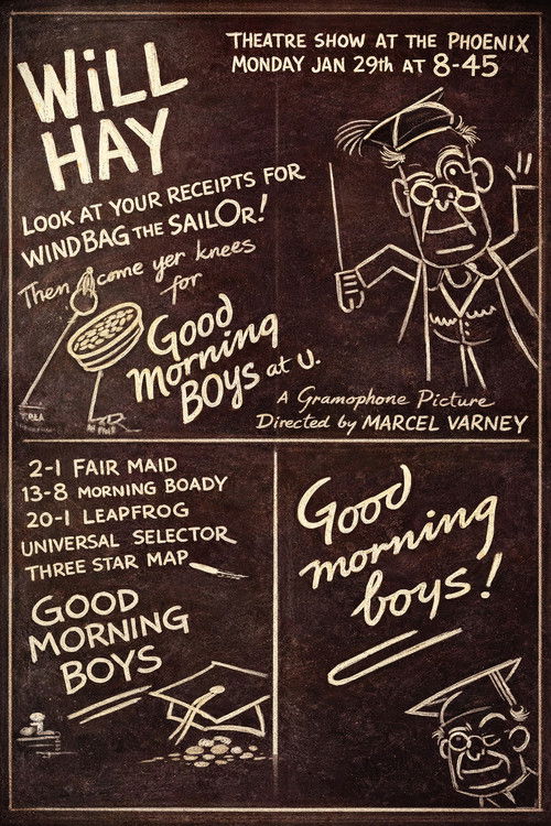 Póster de Good Morning, Boys!
