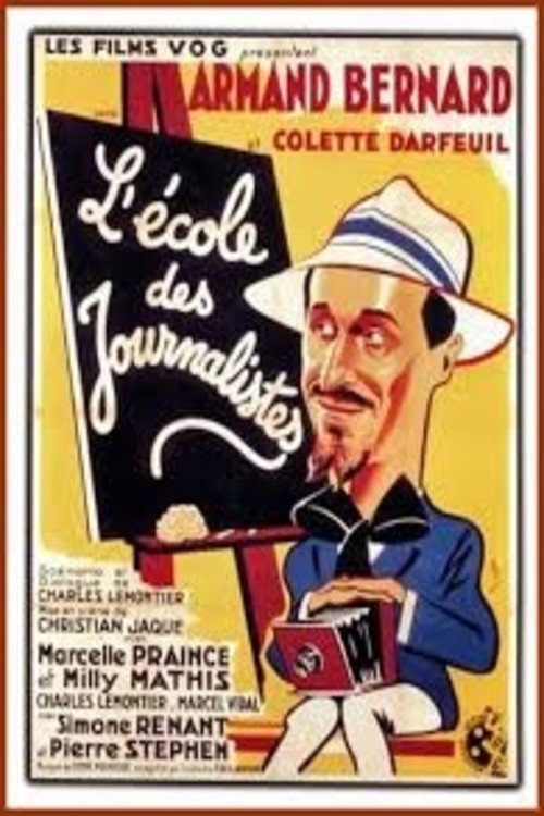 Póster de L'École des journalistes