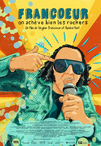 Póster de Francoeur : On achève bien les rockers