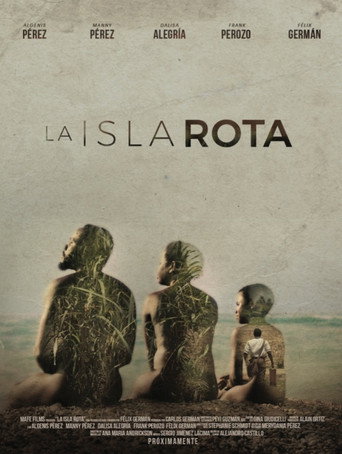 Póster de La isla rota