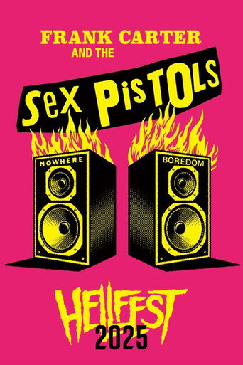 Póster de Sex Pistols & Frank Carter - Hellfest 2025