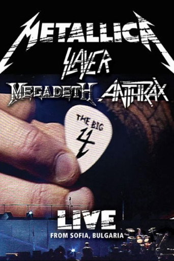 Póster de Slayer - The Big Four - Live from Sofia, Bulgaria