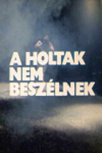 Póster de A holtak nem beszélnek