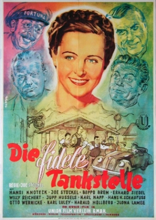 Póster de Die fidele Tankstelle