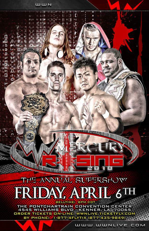 Póster de WWN Supershow: Mercury Rising 2018