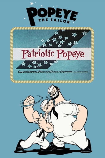 Póster de Patriotic Popeye