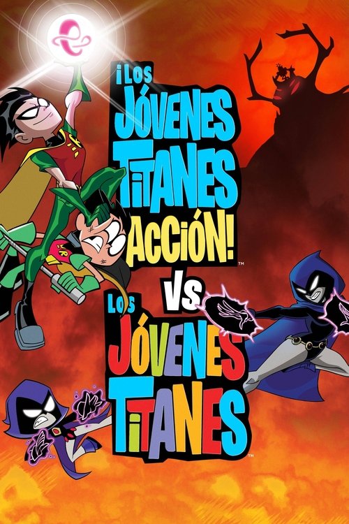 Póster de Los jóvenes titanes en acción vs. Los jóvenes titanes