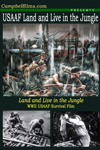 Póster de Land and Live in the Jungle