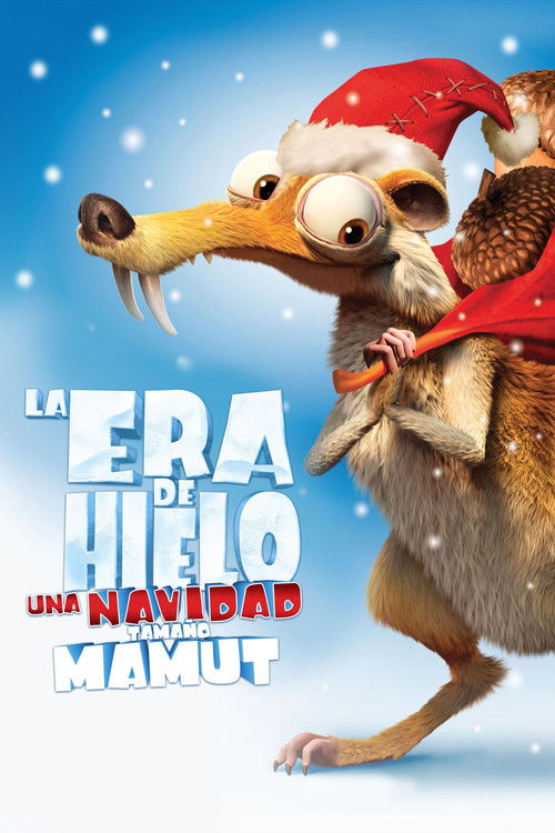 Póster de La Era de Hielo: Una Navidad tamaño mamut
