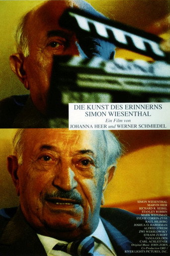 Póster de Die Kunst des Erinnerns – Simon Wiesenthal