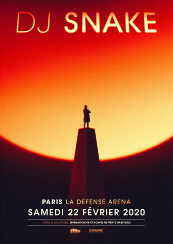 Póster de DJ Snake à Paris La Défense Arena