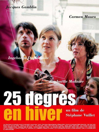 Póster de 25 degrés en hiver