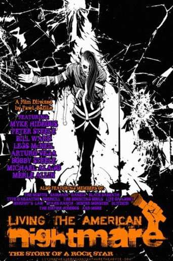 Póster de Living the American Nightmare