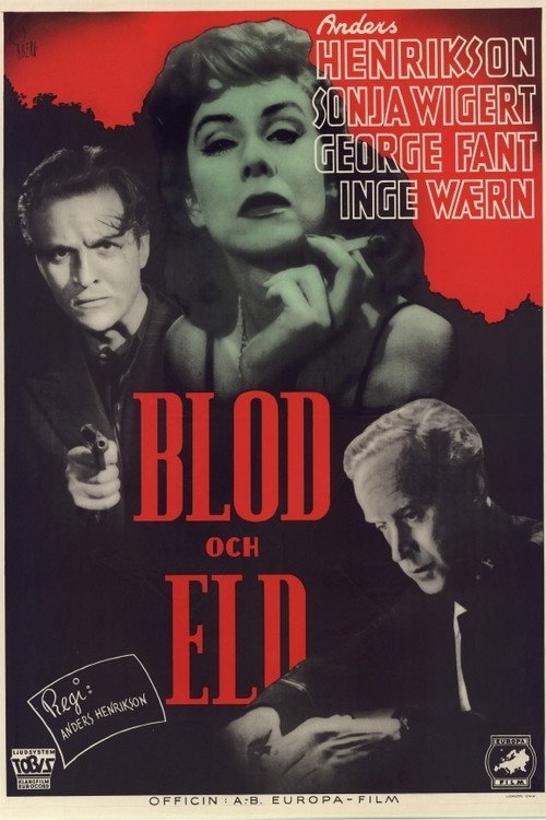 Póster de Blod och eld