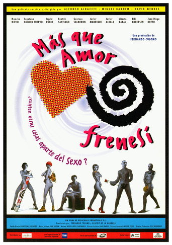 Póster de Más que amor, frenesí