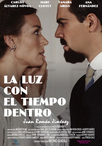 Póster de La luz con el tiempo dentro