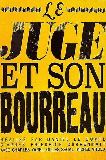 Póster de Le Juge et son bourreau