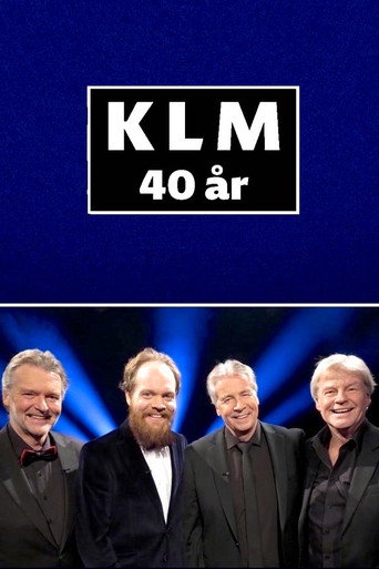 Póster de KLM 40 år