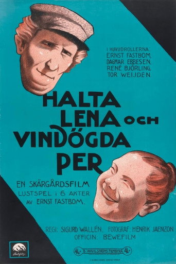 Póster de Halta Lena och vindögda Per