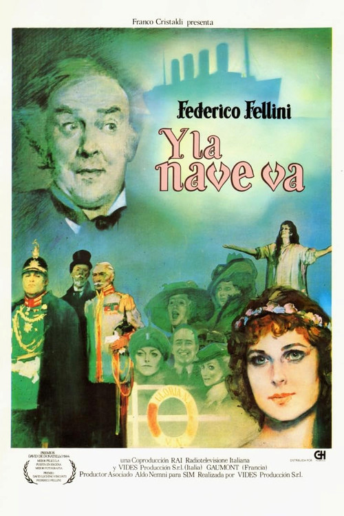 Póster de E la nave va