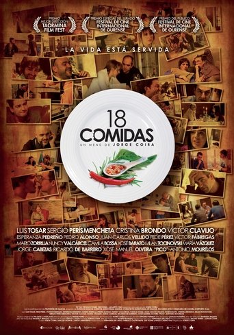 Póster de 18 comidas