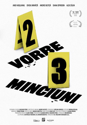 Póster de Două vorbe, trei minciuni
