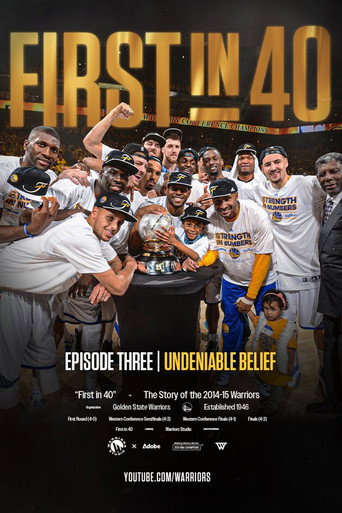 Póster de First in 40: The Story of the 2014-15 Warriors