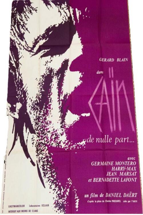 Póster de Caïn de nulle part