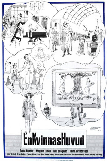 Póster de En kvinnas huvud