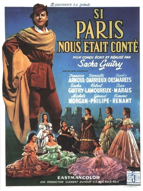 Póster de Si Paris nous était conté